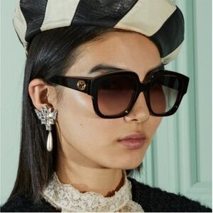 Authentic Gucci Brown Sunglasses